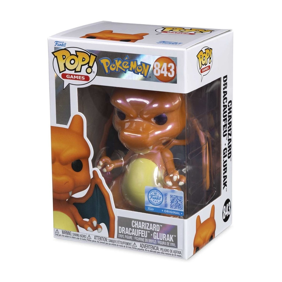 Funko Pop! Anime: Pokemon - Charizard 843 - Entertainment Earth Exclusive