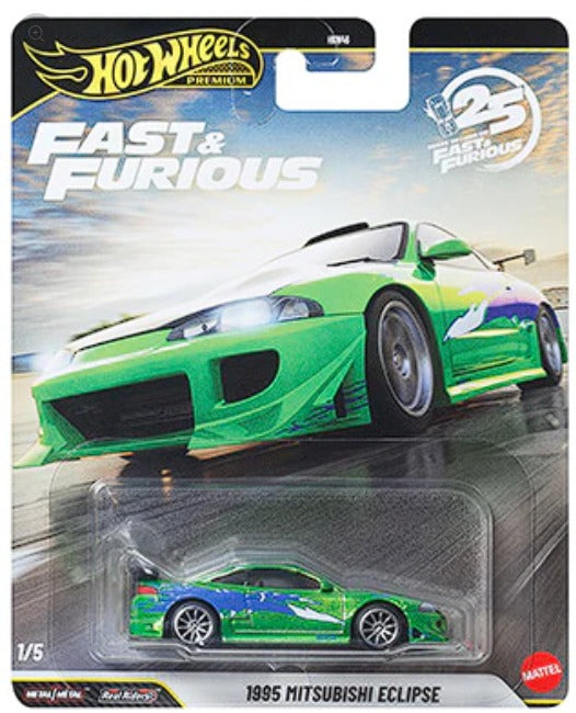 Hot Wheels: Premium | Fast and Furious - 95 Mitsubishi Eclipse