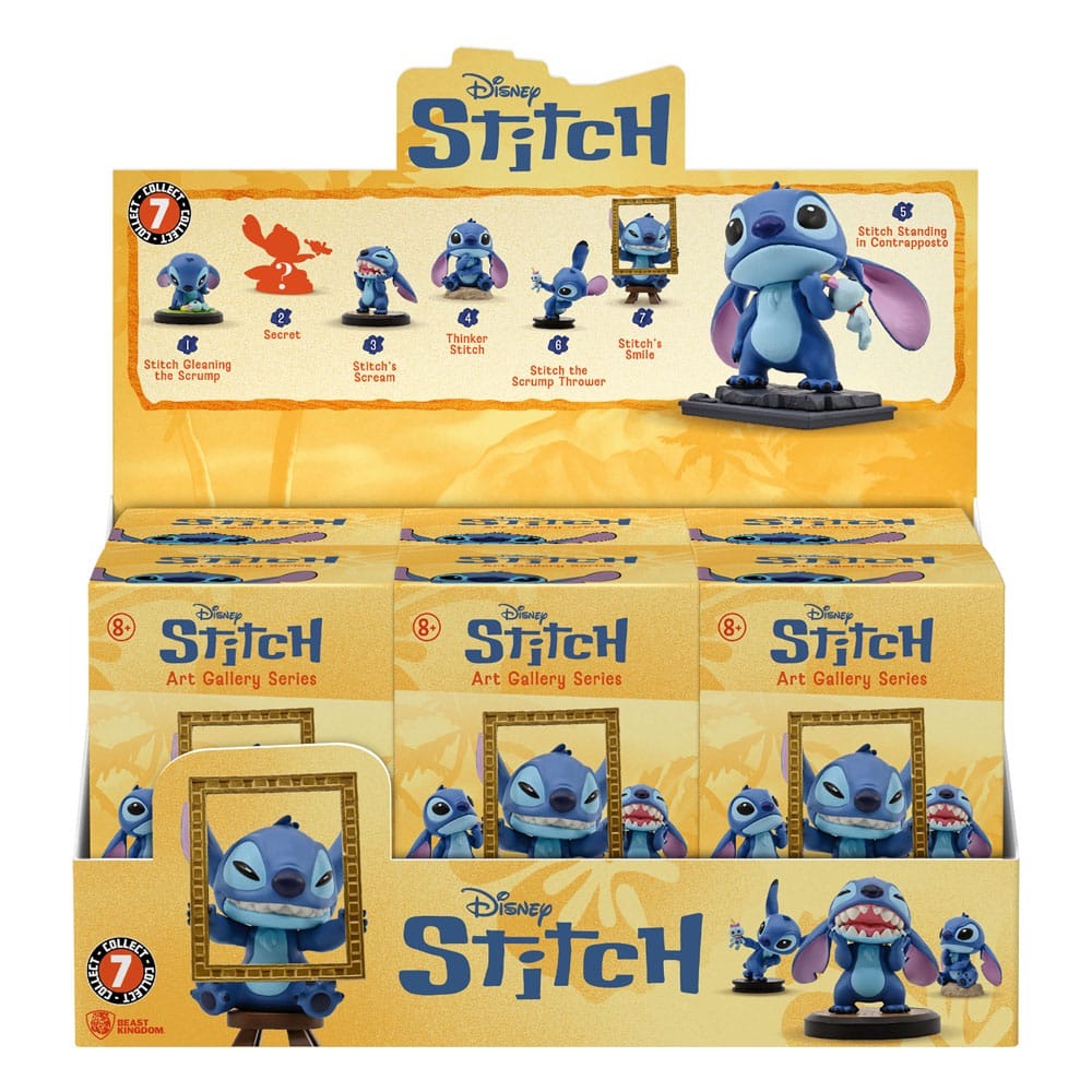 Lilo & Stitch Hero Box Art Gallery Series Blind-Box Mini-Figure Case of 6