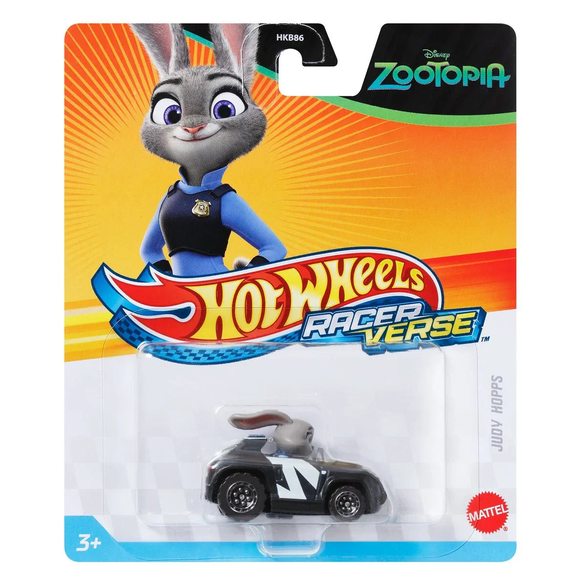 Hot Wheels: RacerVerse - Judy Hopps Police Car