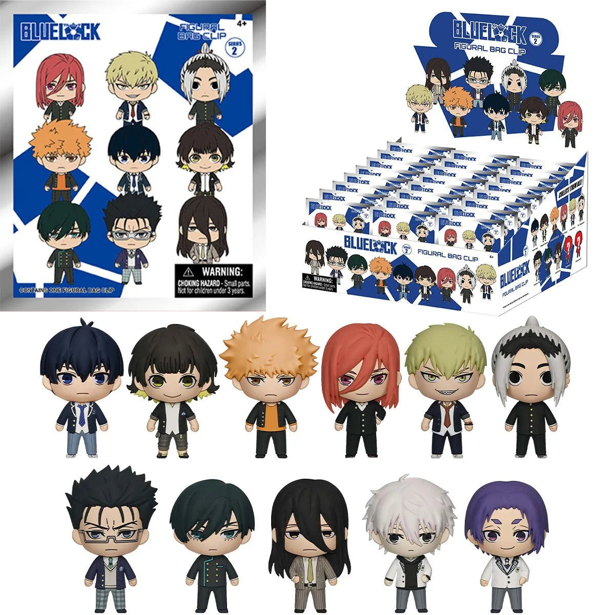 Monogram: Bag clip (Llavero) | Anime: Blue Lock (Series 2) (x unidad)