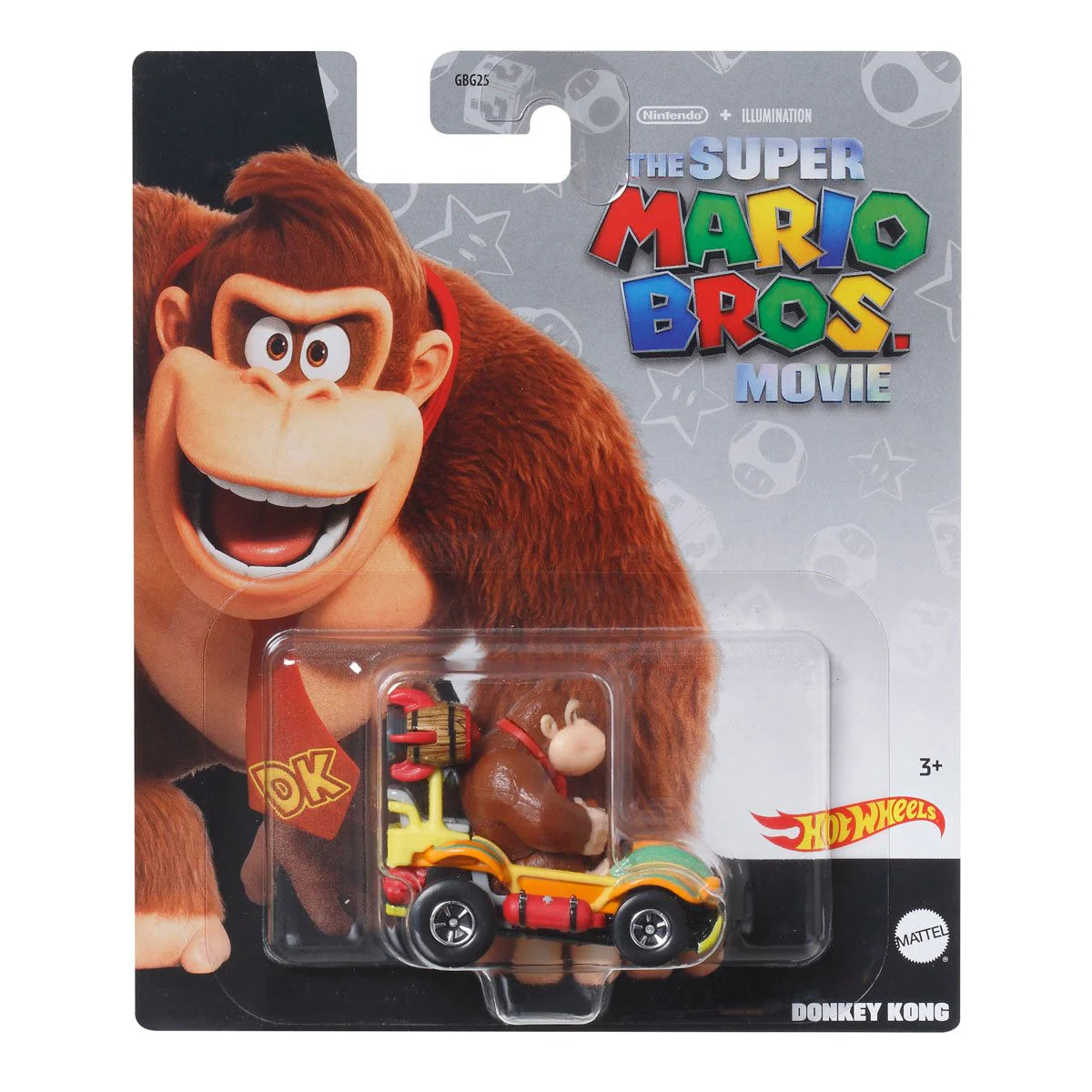 Hot Wheels: Die-Cast | Mario Kart - DONKEY KONG AND KART