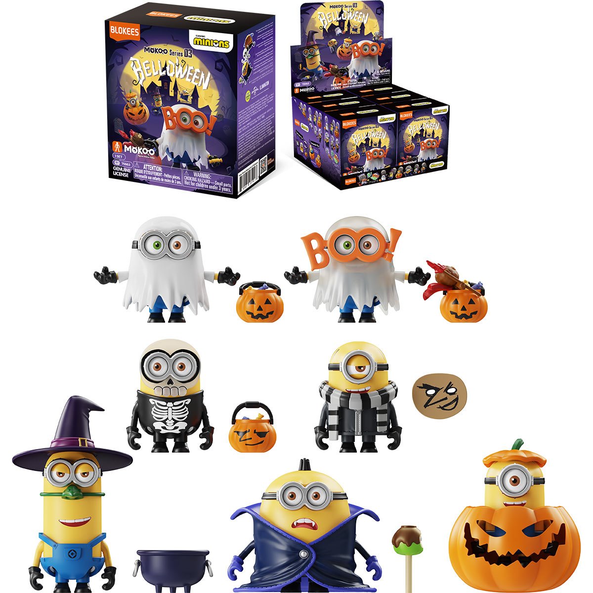 Blokees - Minions: Mokoo 03 Belloween - Caja Misteriosa x1