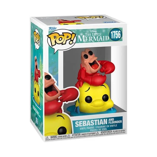 Funko Pop! Disney: Little Mermaid - Sebastian and Flounder 1756