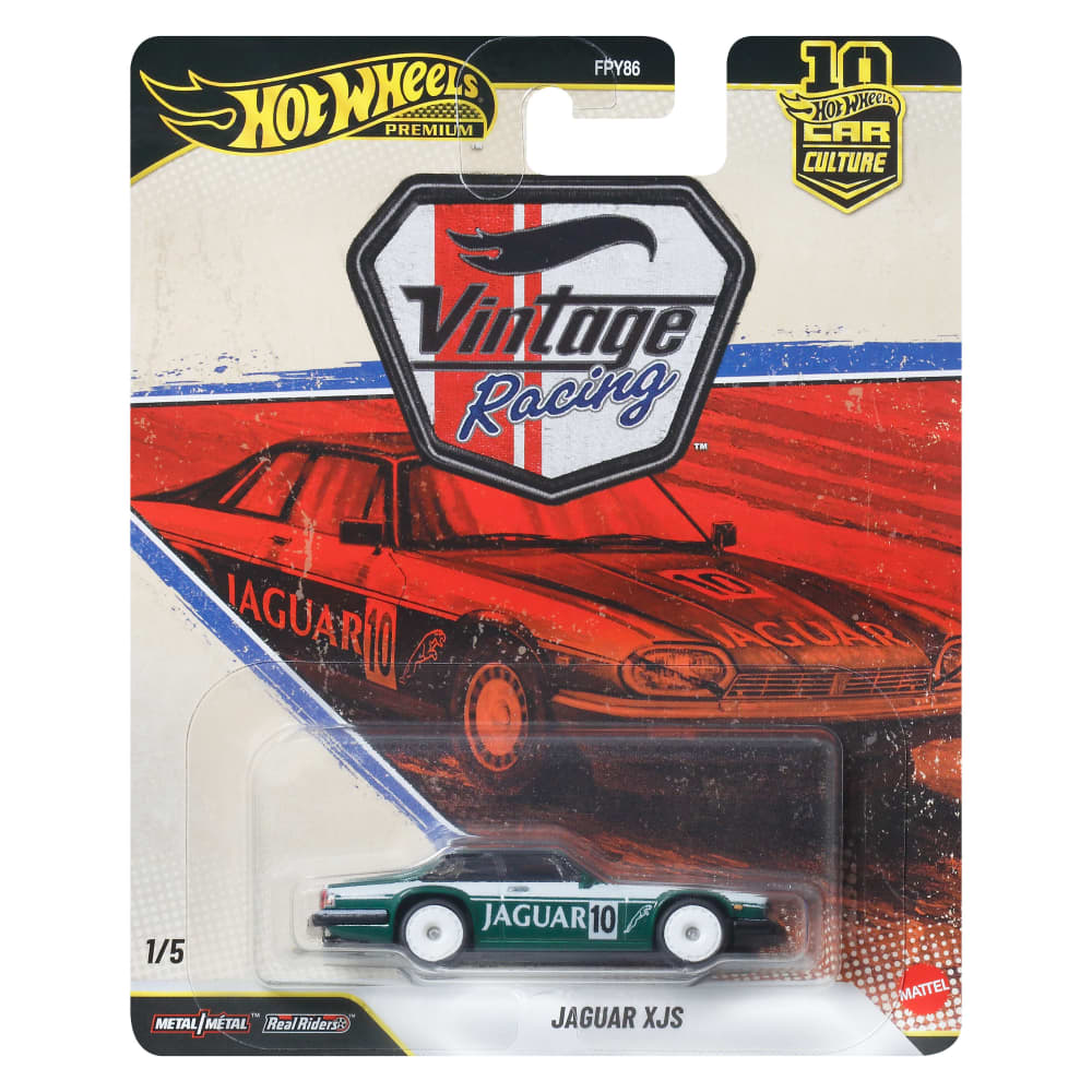 Hot Wheels Premium | Car Culture: Vintage Racing - Jaguar XJS