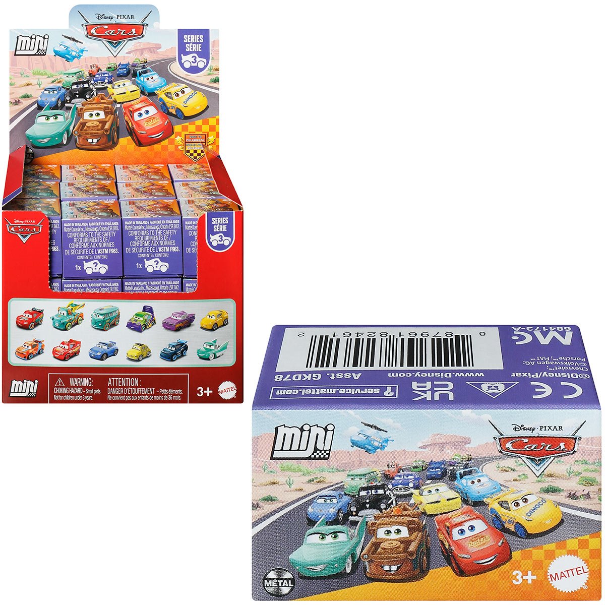 Mattel: Disney Pixar Cars - Blind Box (x unidad) - Serie 3