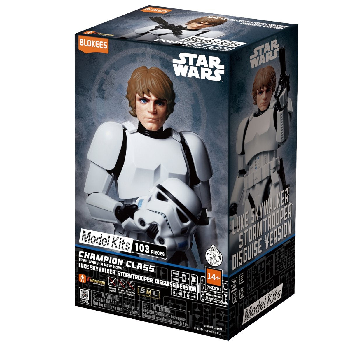 Blokees: Star Wars - A New Hope - Luke Skywalker Stormrooper Disguise (Model Kit)