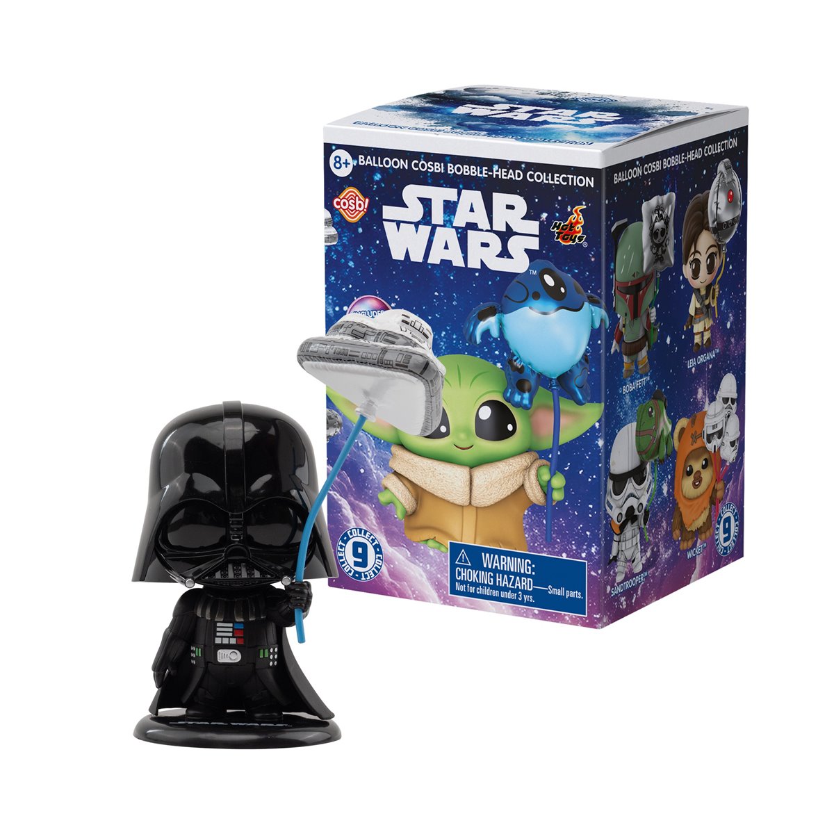 Hot Toys | Cosbi (Bobble Head) - Star Wars - Balloon Collection (Blind-Box Mini-Figure) x unidad