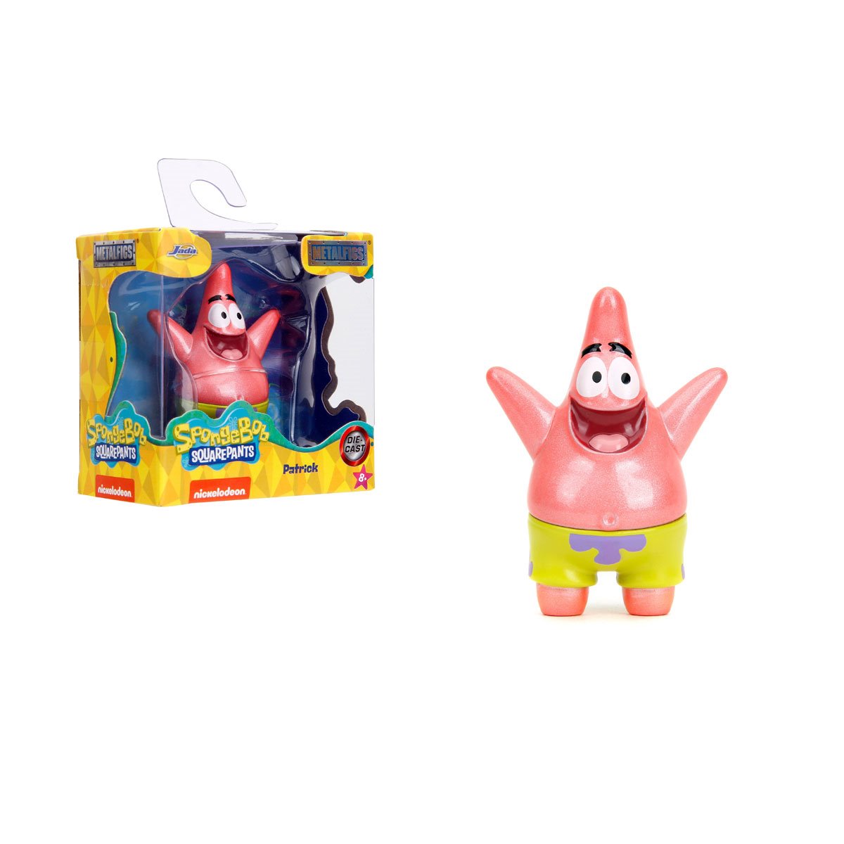 SpongeBob SquarePants Wave 1 MetalFigs 2 1/2-Inch Die-Cast Metal Mini-Figure Case of 12 - Patrick