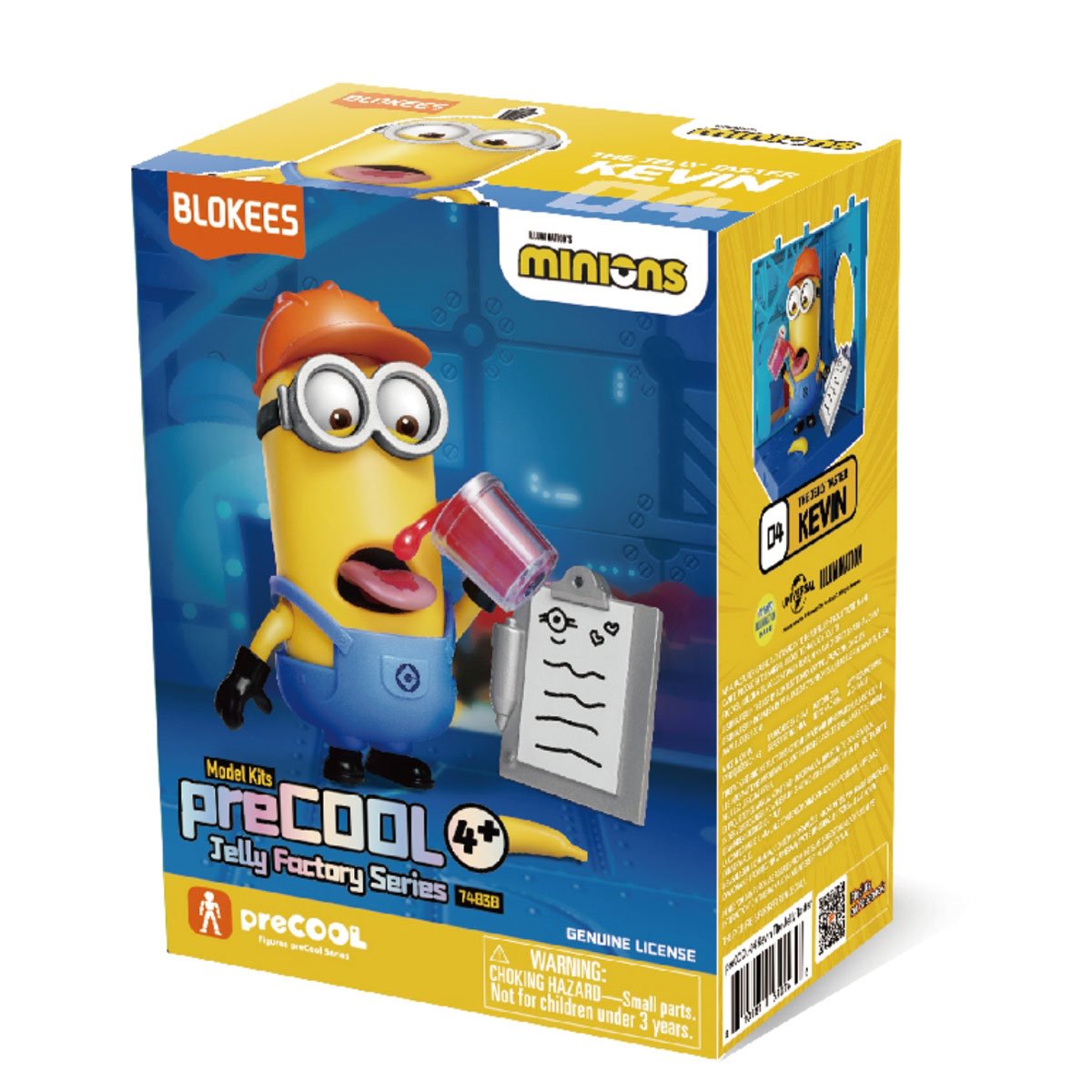 Blokees - Minions: Minions Mini Model Caja Misteriosa x1 (The Jelly Taster KEVIN)