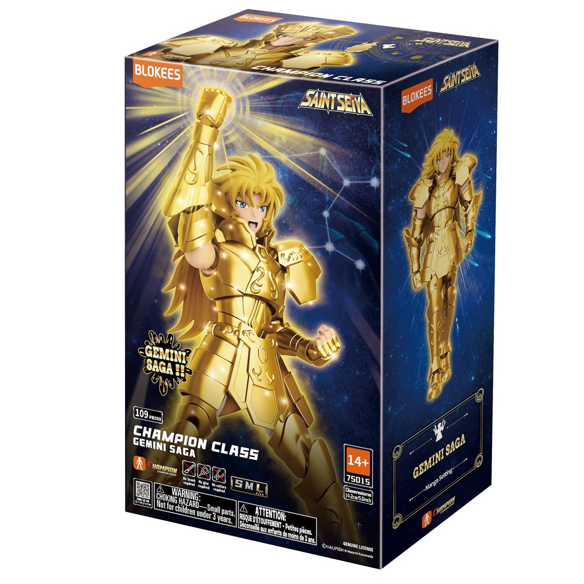 Blokees: Model Kit - Saint Seiya: Gemini Saga Champion Class 13