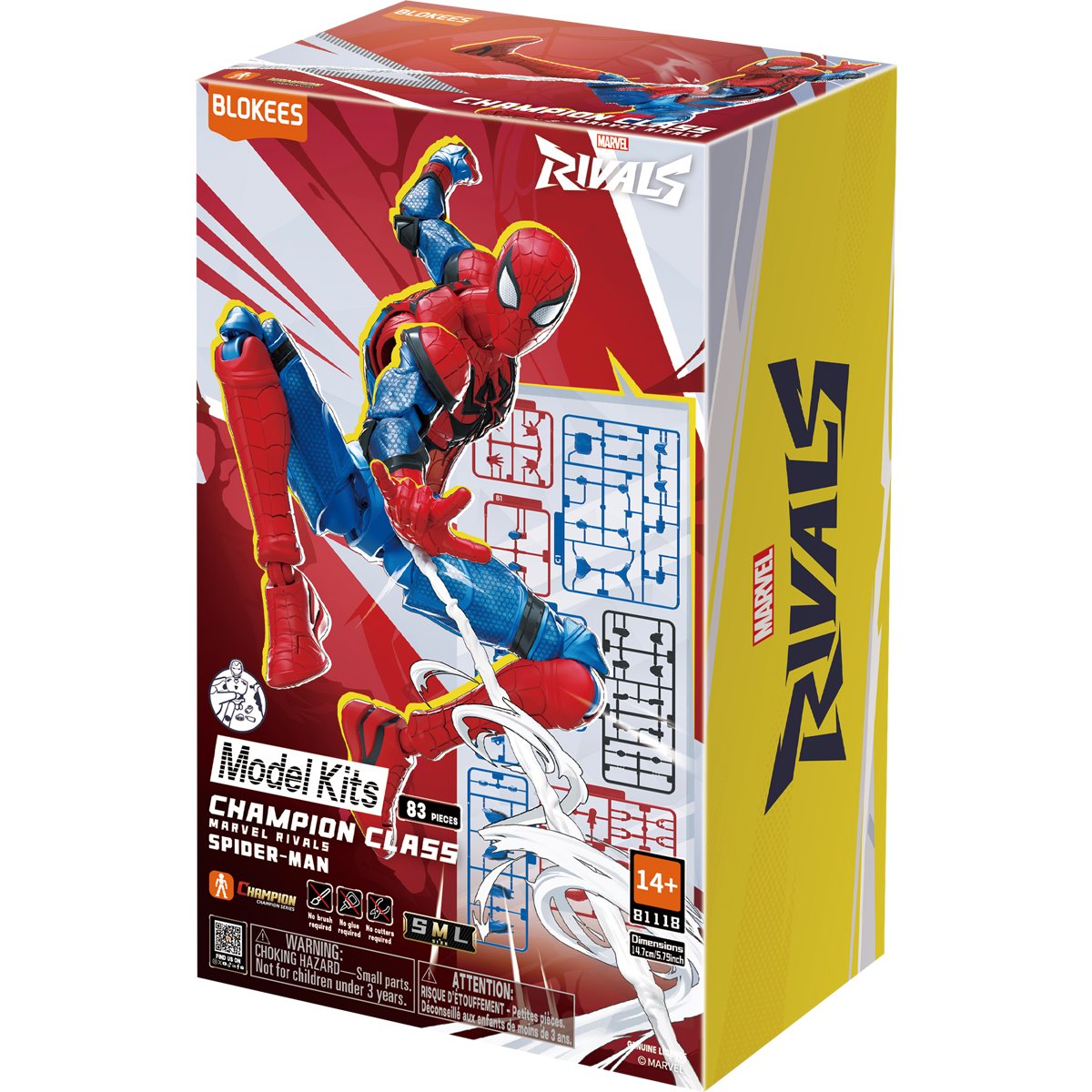 Blokess: Model Kit - Marvel Rivals: Spider-Man Champion Class CC06