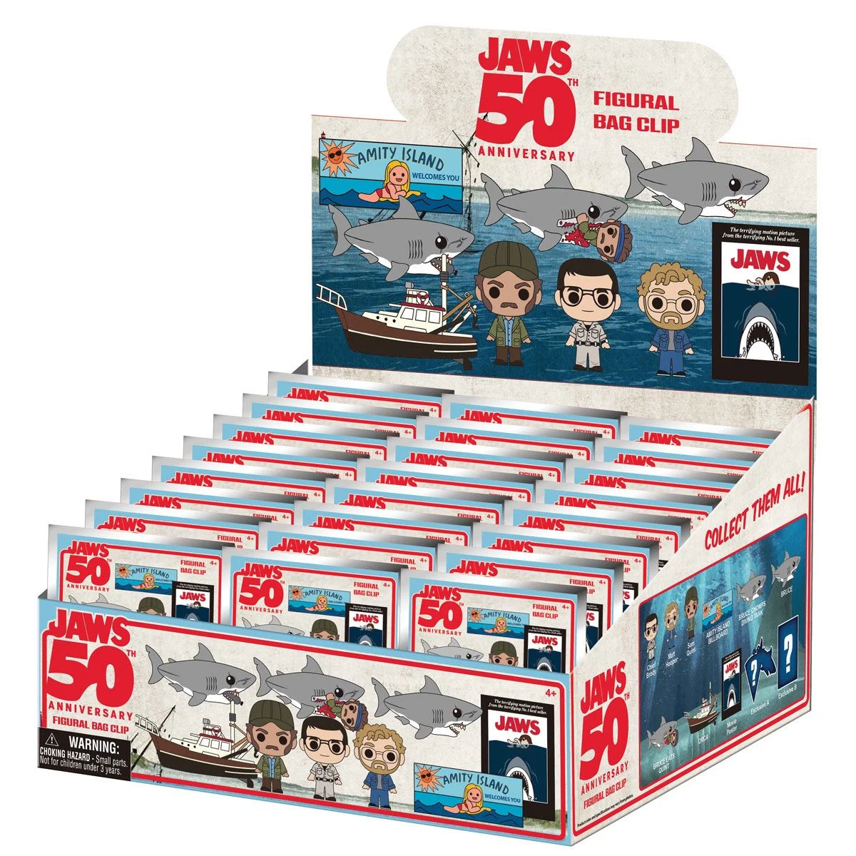 Monogram: Figural Bag Clip | Movies: Jaws 50th Anniversary ( x 1 unidad)