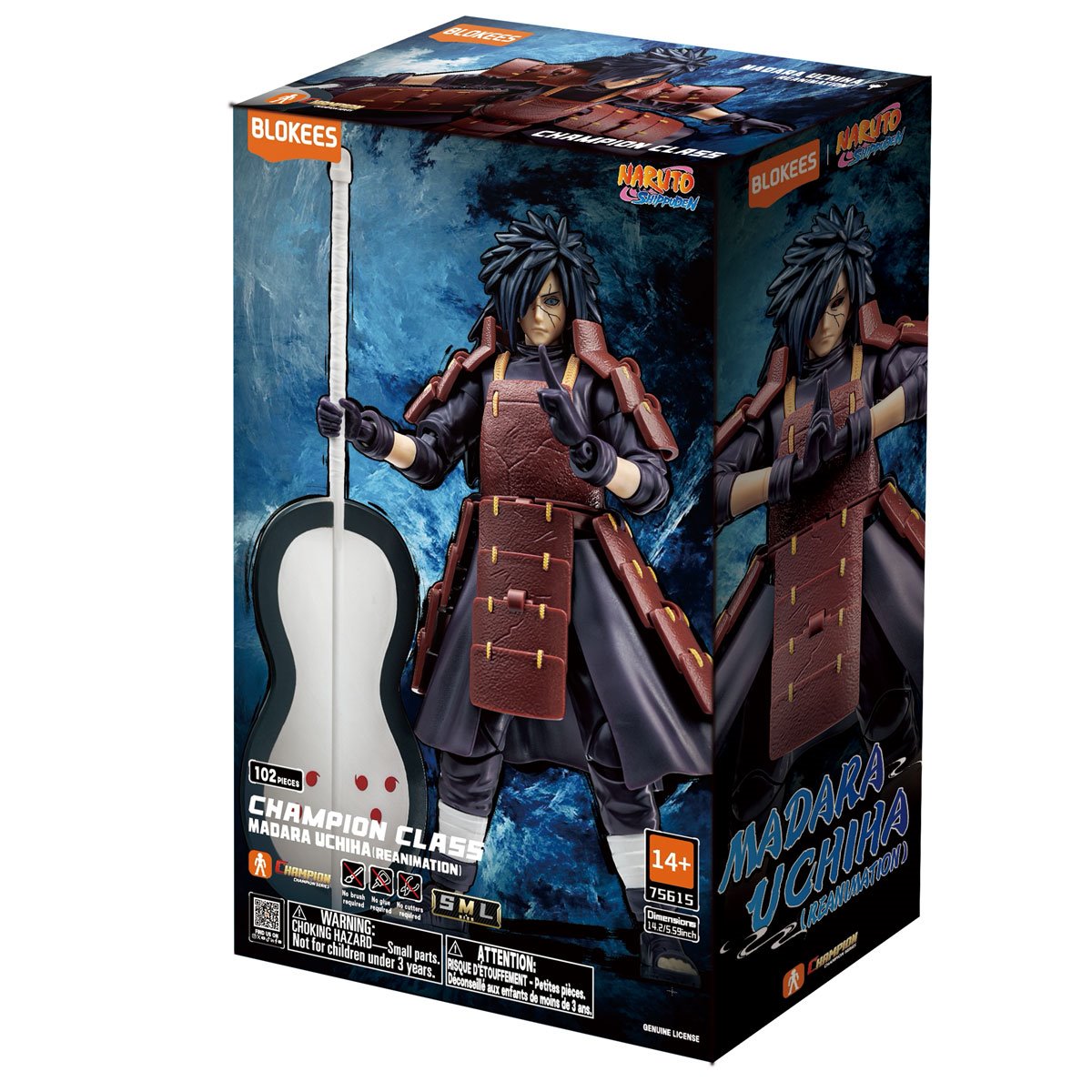 Blokees: Model Kit - Naruto Shippuden: Madara Uchiha Reanimation Jutsu Champion Class CC05