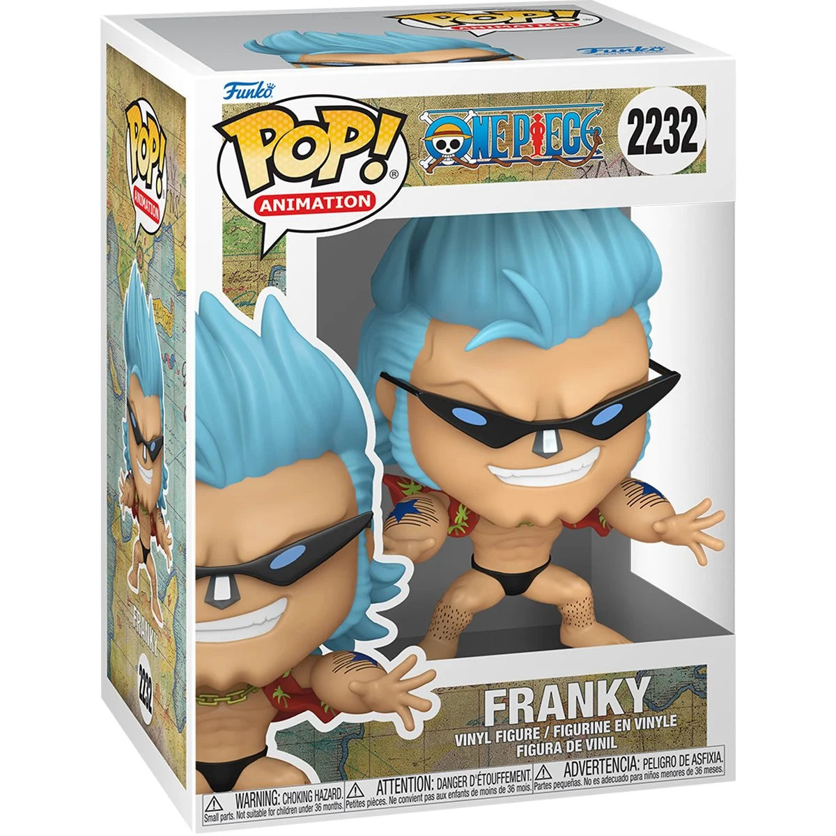 Funko Pop! Anime: One Piece - Franky with Sunglasses 2232