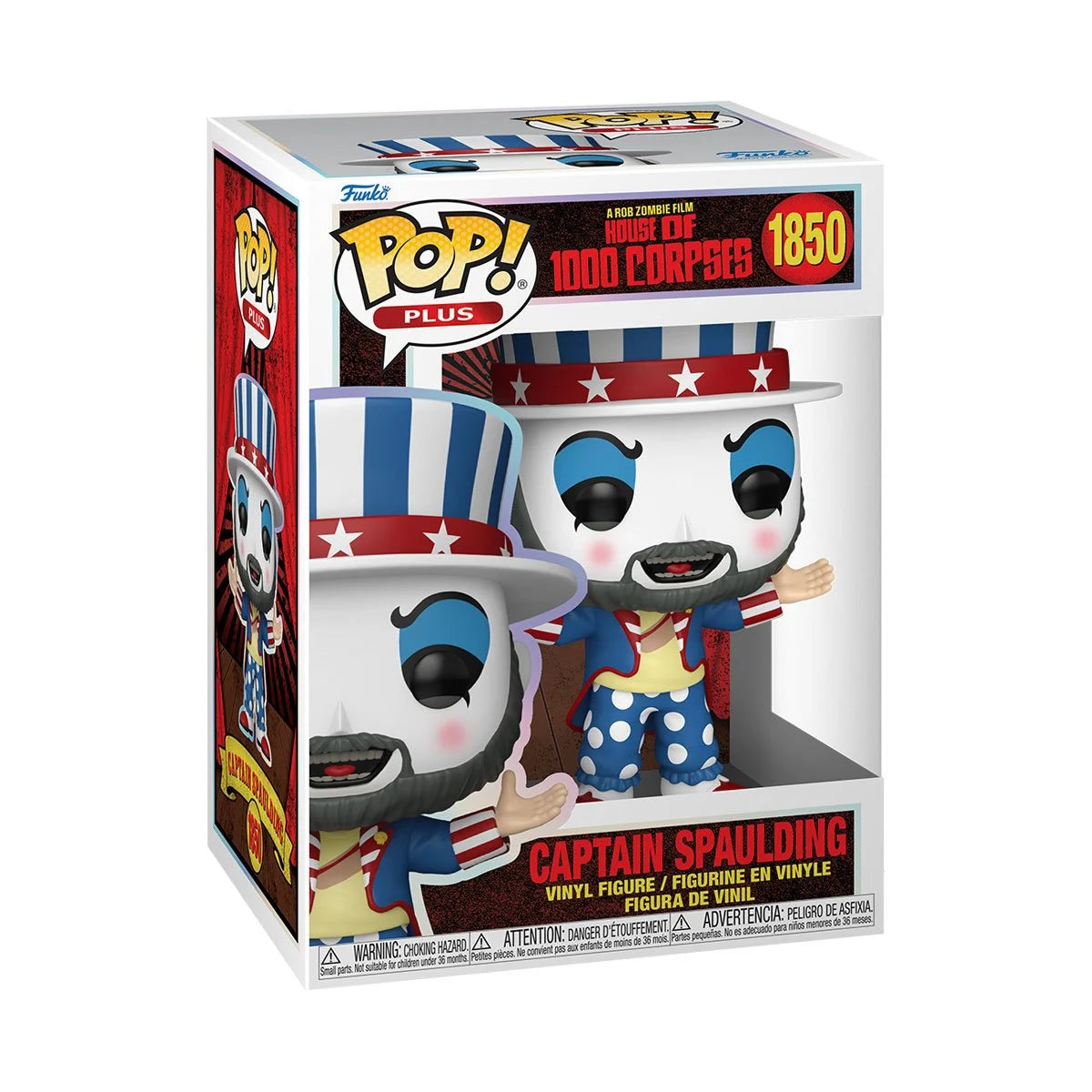 Funko Pop! Movies: House of 1000 Corpses - Capt. Spaulding (Plus)