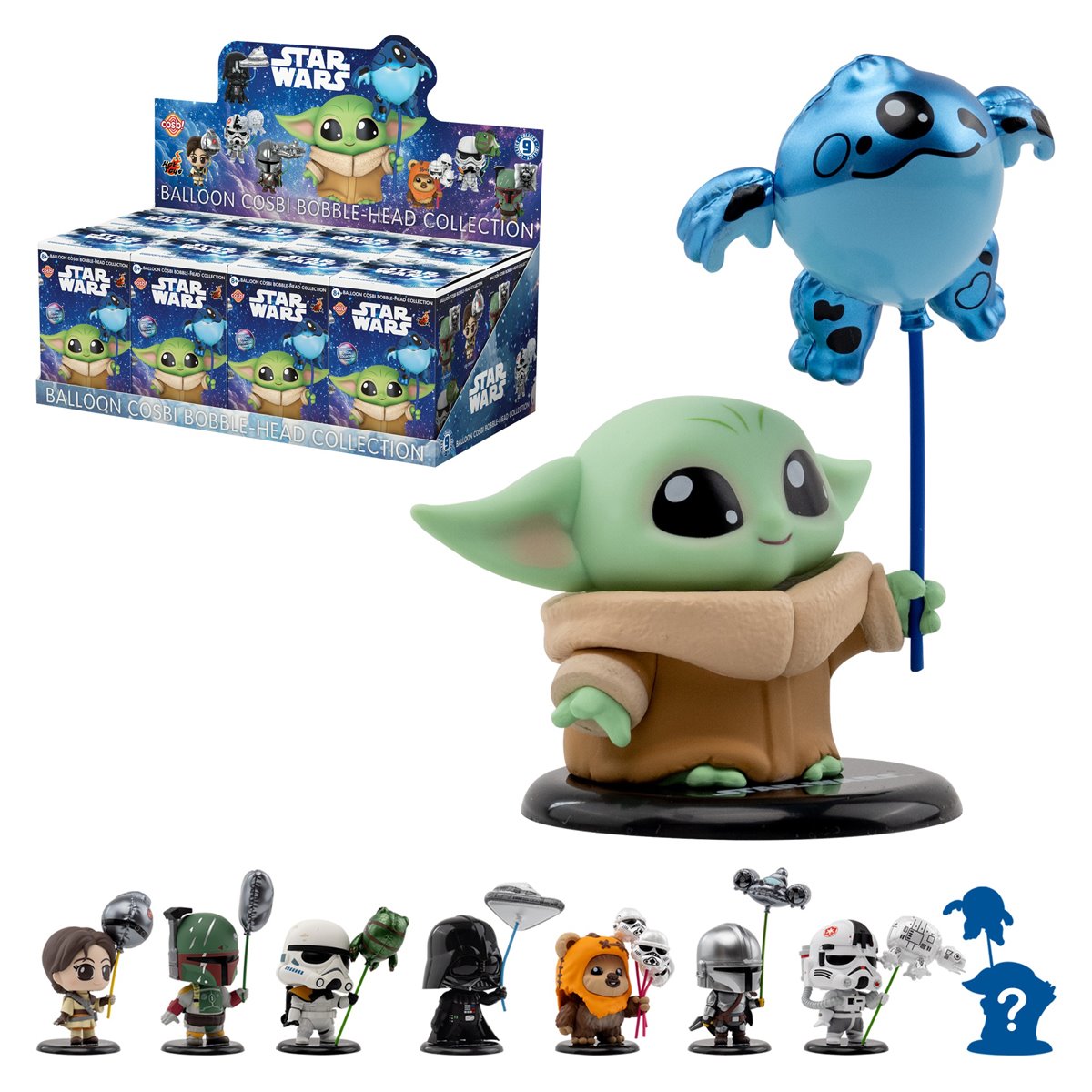 Hot Toys | Cosbi (Bobble Head) - Star Wars - Balloon Collection (Blind-Box Mini-Figure) x unidad