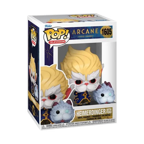 Funko Pop! Television: Arcane - Heimerdinger with Poro 1605