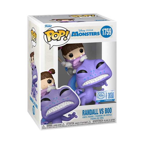 Funko Pop! Disney Pixar: Monsters Inc - Randall vs Boo 1759 - Specialty Series