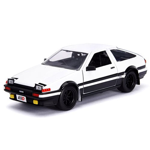 Jada: Hollywood Rides: Initial D - 1986 Toyota Trueno with Takumi - Escala 1:24 Die-Cast Metal