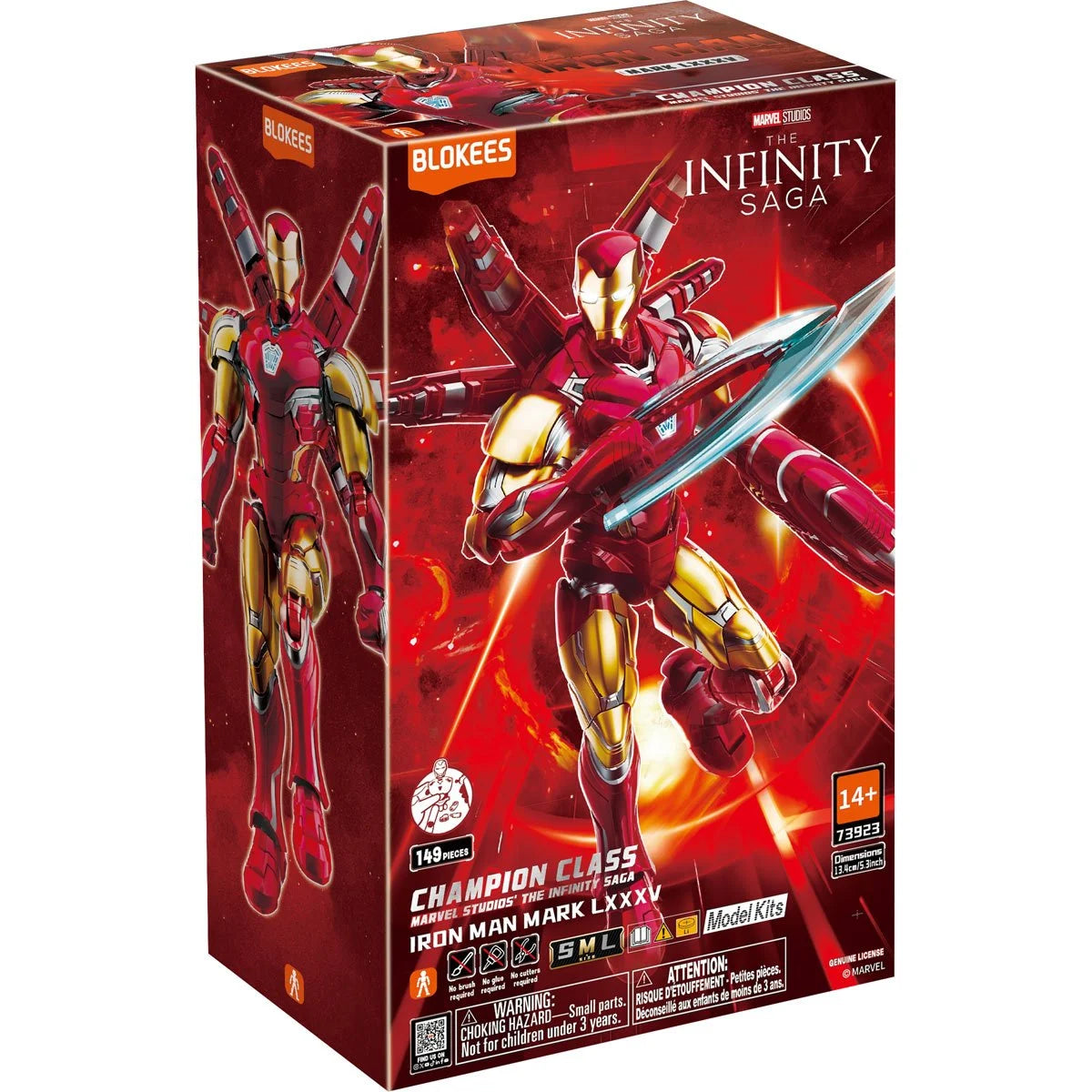 Blokees: Model Kit - Marvel Infinity Saga Champion Class - Iron Man MK85