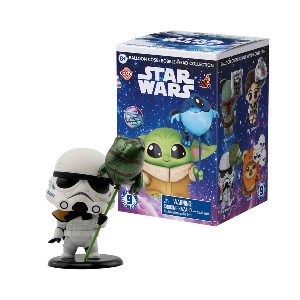 Hot Toys | Cosbi (Bobble Head) - Star Wars - Balloon Collection (Blind-Box Mini-Figure) x unidad