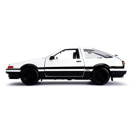 Jada: Hollywood Rides: Initial D - 1986 Toyota Trueno with Takumi - Escala 1:24 Die-Cast Metal