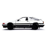 Jada: Hollywood Rides: Initial D - 1986 Toyota Trueno with Takumi - Escala 1:24 Die-Cast Metal