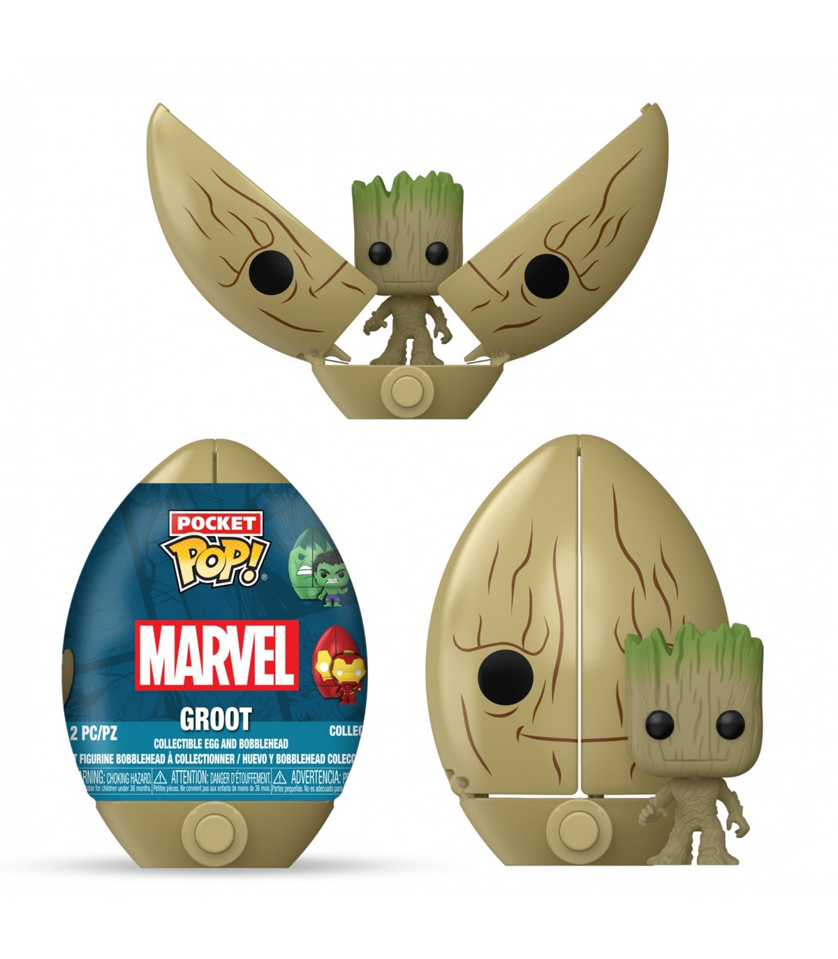 Funko Pocket! Groot Eggpocket (Huevo de pascua) x1