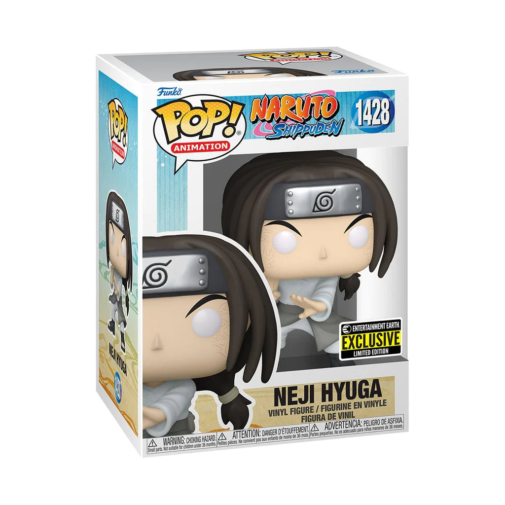 Funko Pop! Anime: Naruto Shippuden - Neji Hyuga 1428 - Entertaiment Earth Exclusive