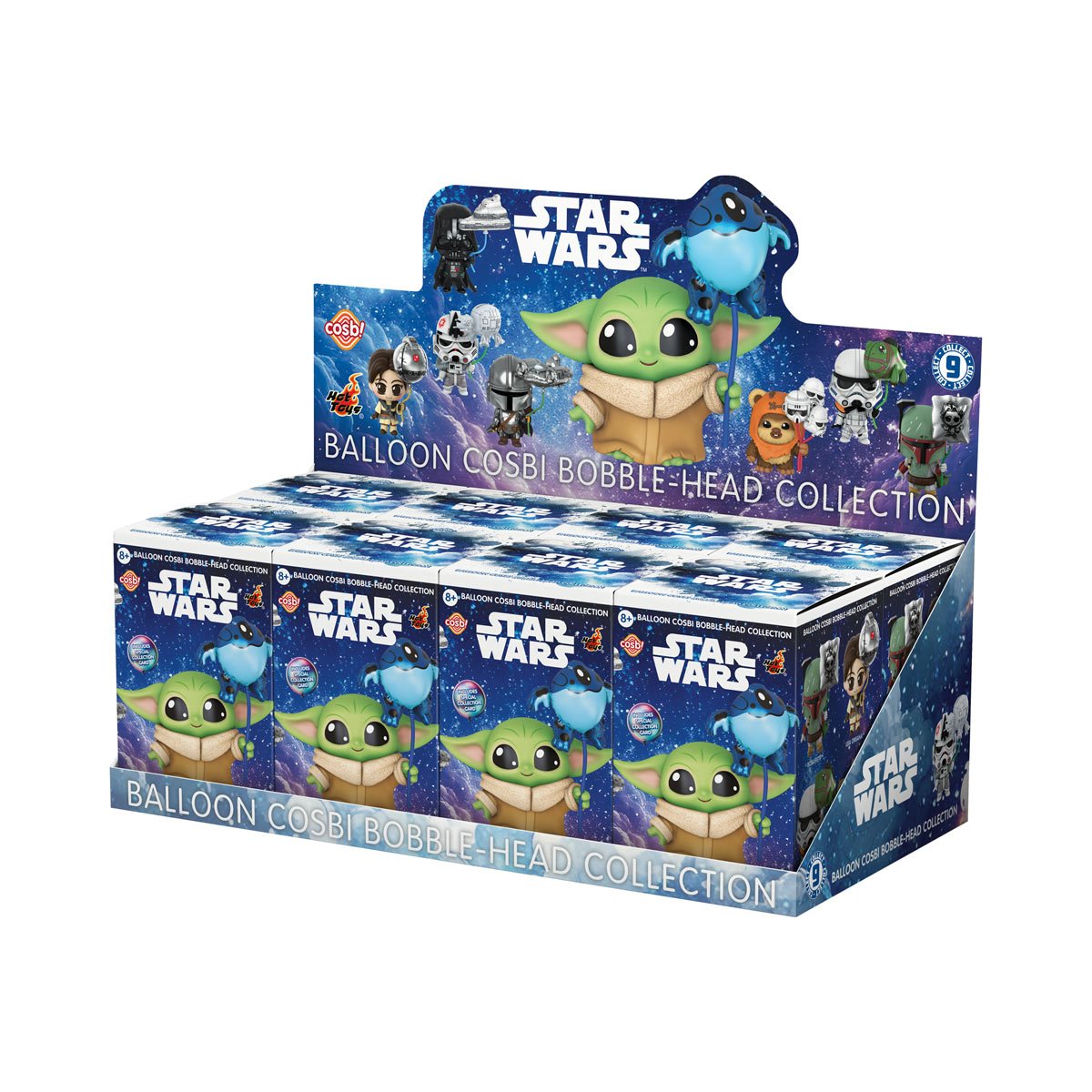 Hot Toys | Cosbi (Bobble Head) - Star Wars - Balloon Collection (Blind-Box Mini-Figure) x unidad