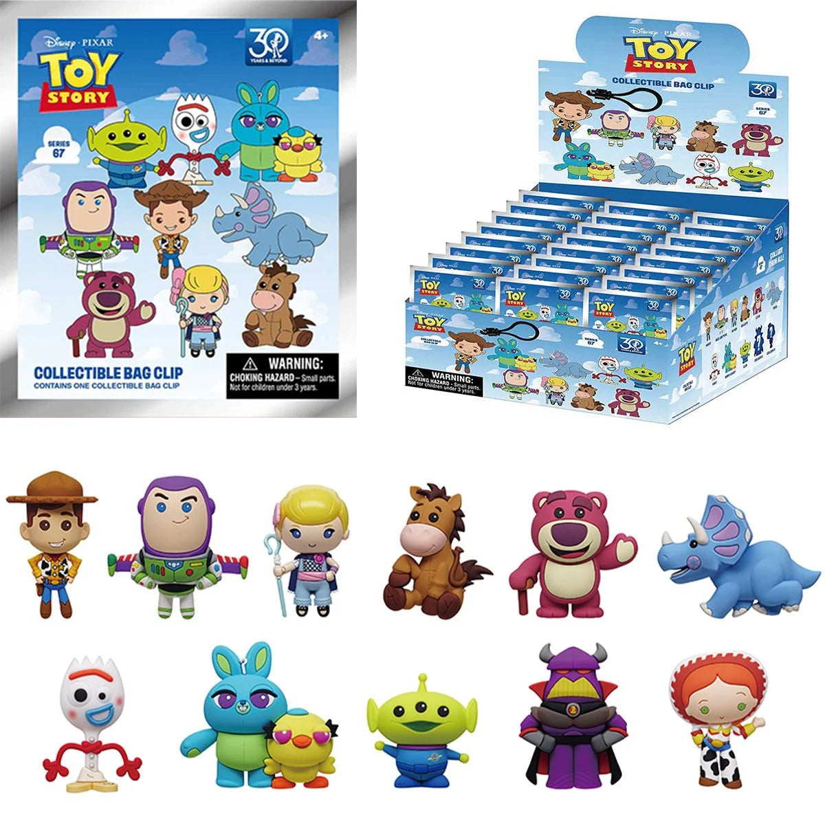Monogram: Bag Clip | Disney - Toy Story: 30 Aniversario (x 1 unidad)