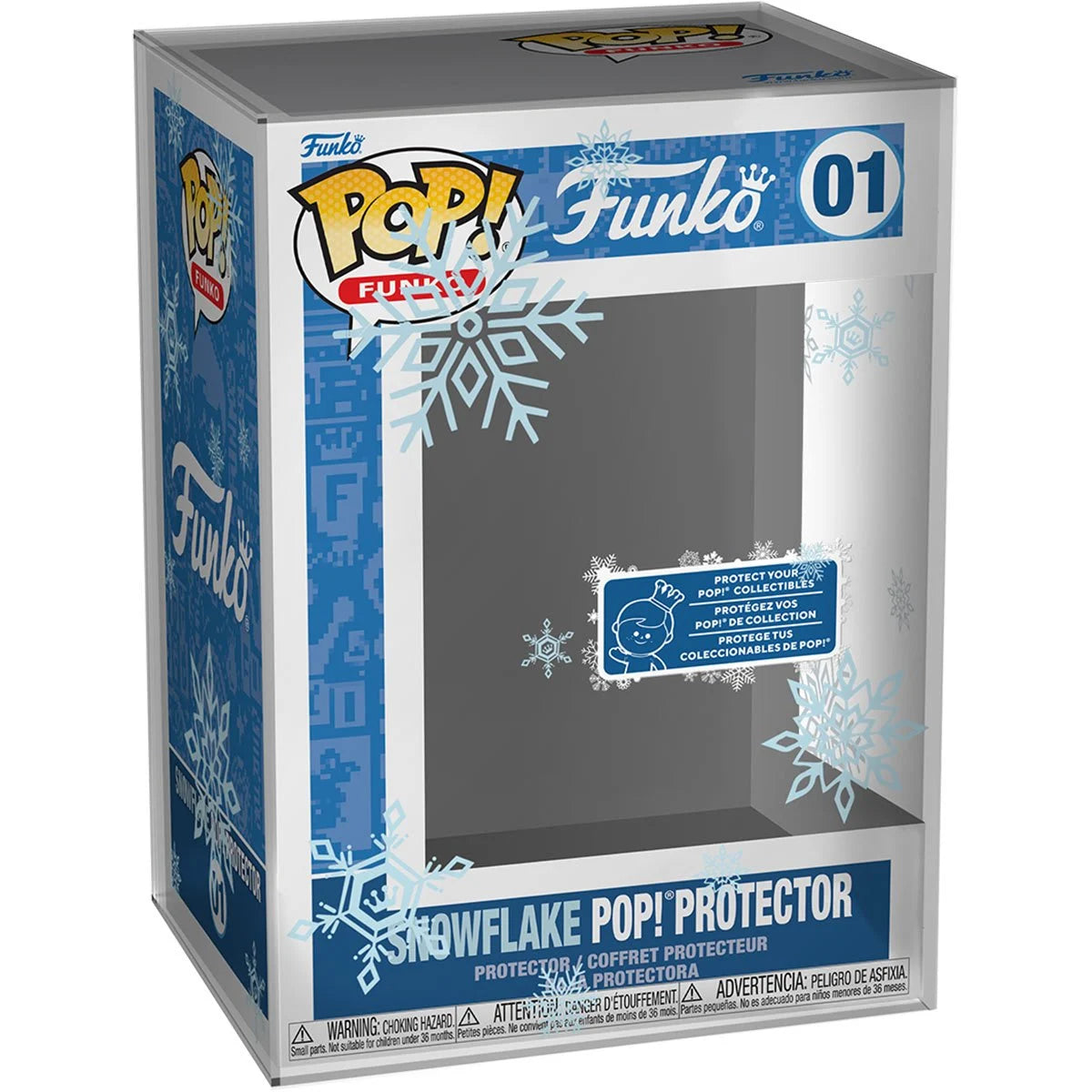 Funko Pop! Snowflake UV Hard Protector #01