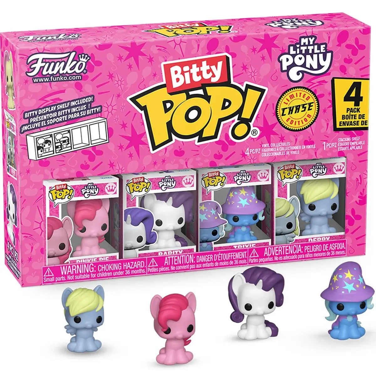 Funko Bitty Pop! Animation: My Little Pony - 4pack (Pinkie Pie)