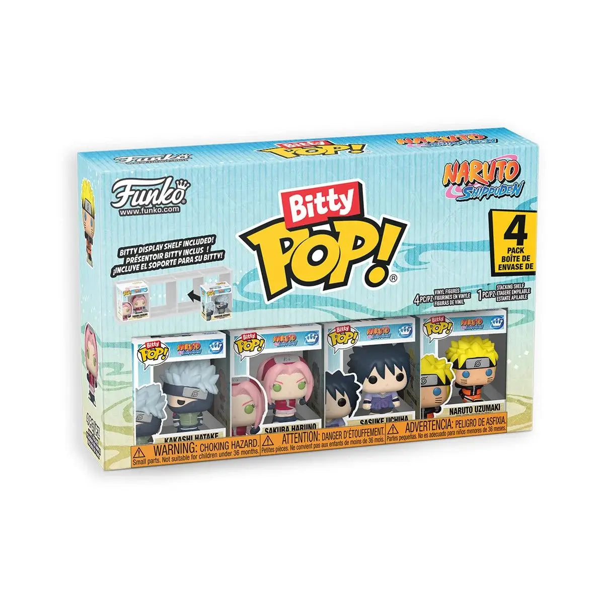 Funko Bitty Pop! Anime: Naruto: Shippuden - 4pack (Team 7) Kakashi Hatake