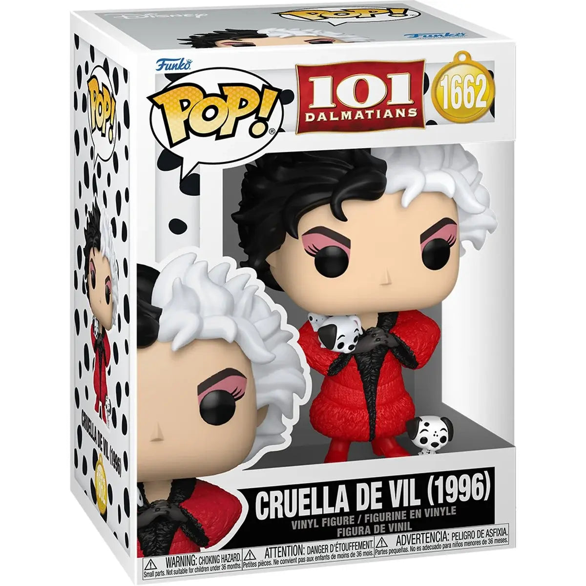 Funko Pop! Disney: 101 Dalmatians - Cruella De Vil (1996) 1662