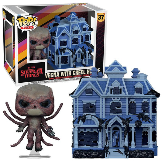 Funko Pop! Movies: NETFLIX | Stranger Things: Vecna with Creel House 37 (Town)