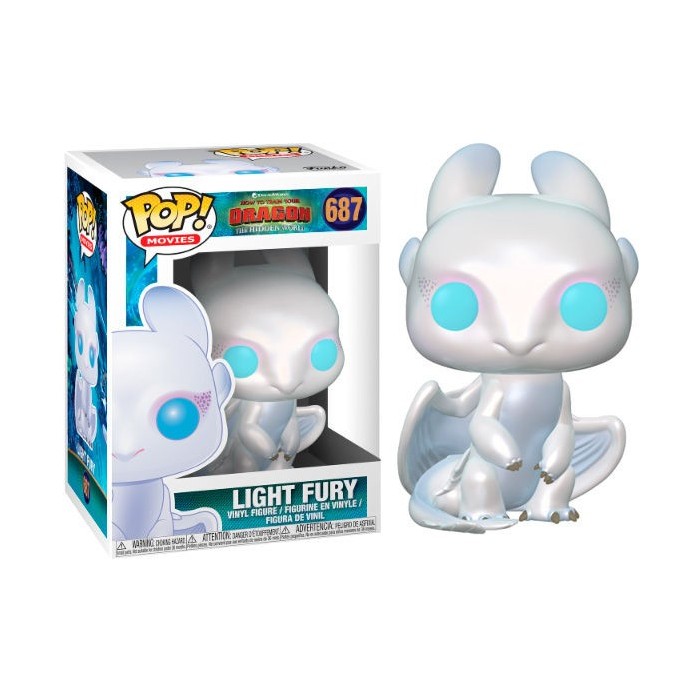 Funko Pop! Movies: Dreamworks - Como entrenar a tu Dragon - Light Fury 687