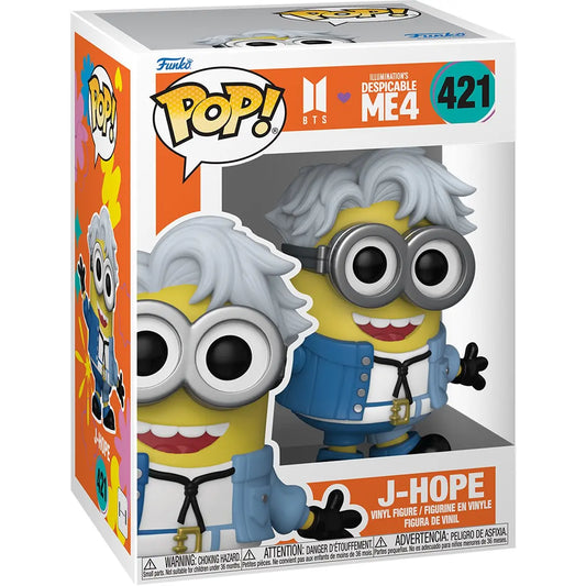 Funko Pop! BTS x Despicable Me 4 (Minions): J-Hope 421