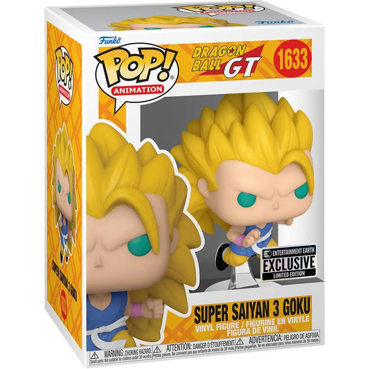 Funko Pop! Anime: Dragon Ball GT - Super Saiyan 3 Goku - 1633 - Entertainment Earth Exclusive