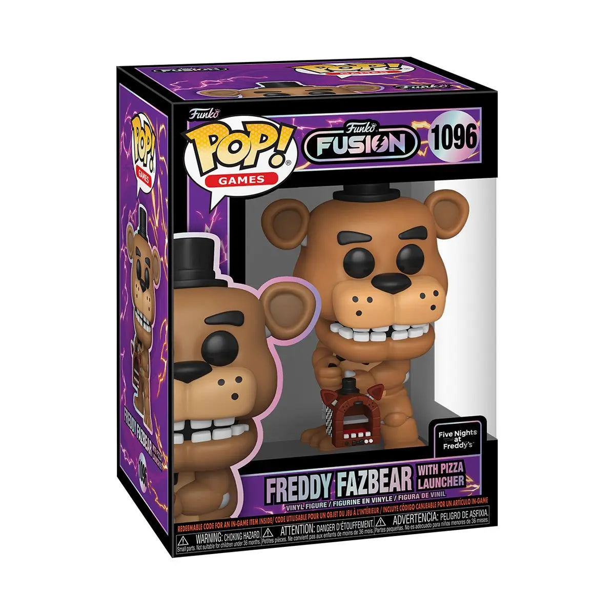 Funko Pop Fusion! Five Nights at Freddy's: Freddy Fazbear with Pizza Launcher 1096