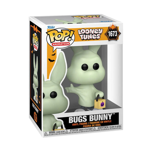 Funko Pop! Animados: Looney Tunes | Halloween: Bugs Bunny (Ghost) 1673