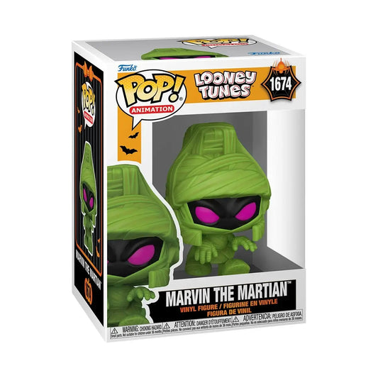 Funko Pop! Animados: Looney Tunes | Halloween: Marvin the Martian (Mummy) 1674