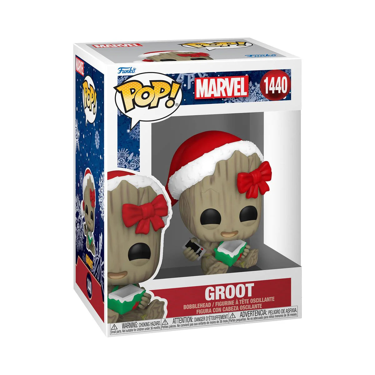 Funko Pop! Marvel: Los Guardianes de la Galaxia - Groot 1440 (Holiday)