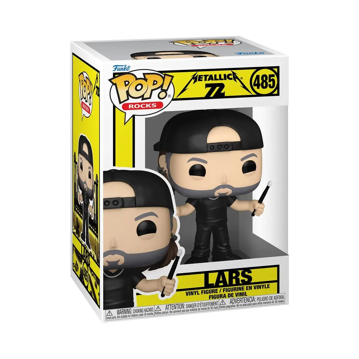 Funko Pop! Rocks: Metallica - Lars (72 Seasons) 485