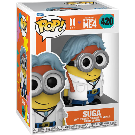 Funko Pop! BTS x Despicable Me 4 (Minions): Suga 420