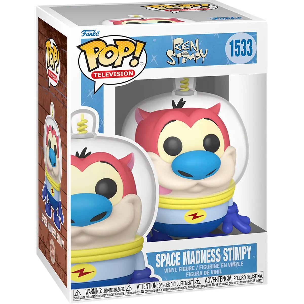 Funko Pop! Nickelodeon: The Ren & Stimpy Show - Space Madness Stimpy 1533