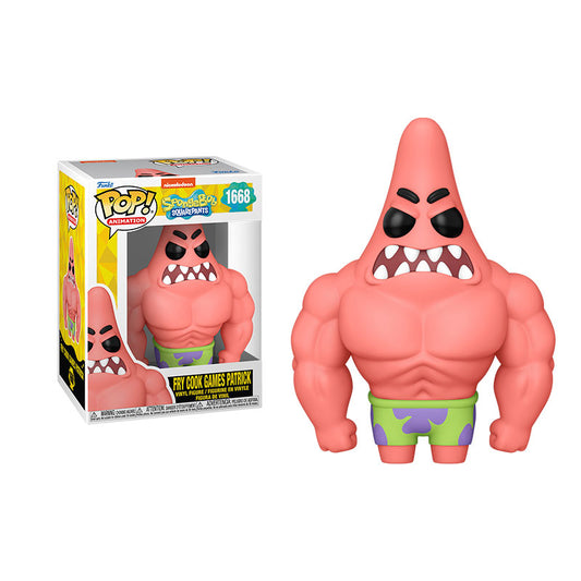 Funko Pop! Nickelodeon: SpongeBob SquearePants (Bob Esponja) 25th Anniversary - Fry Cook Games Patrick (Patricio)1668