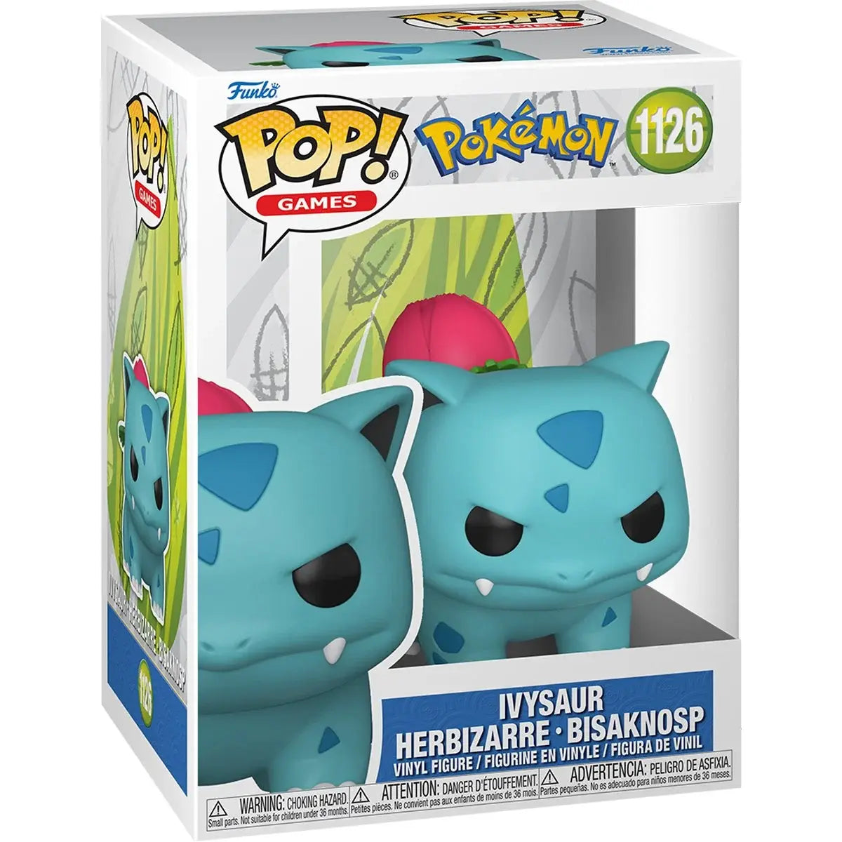 Funko Pop! Anime: Pokemon - Ivysaur 1126