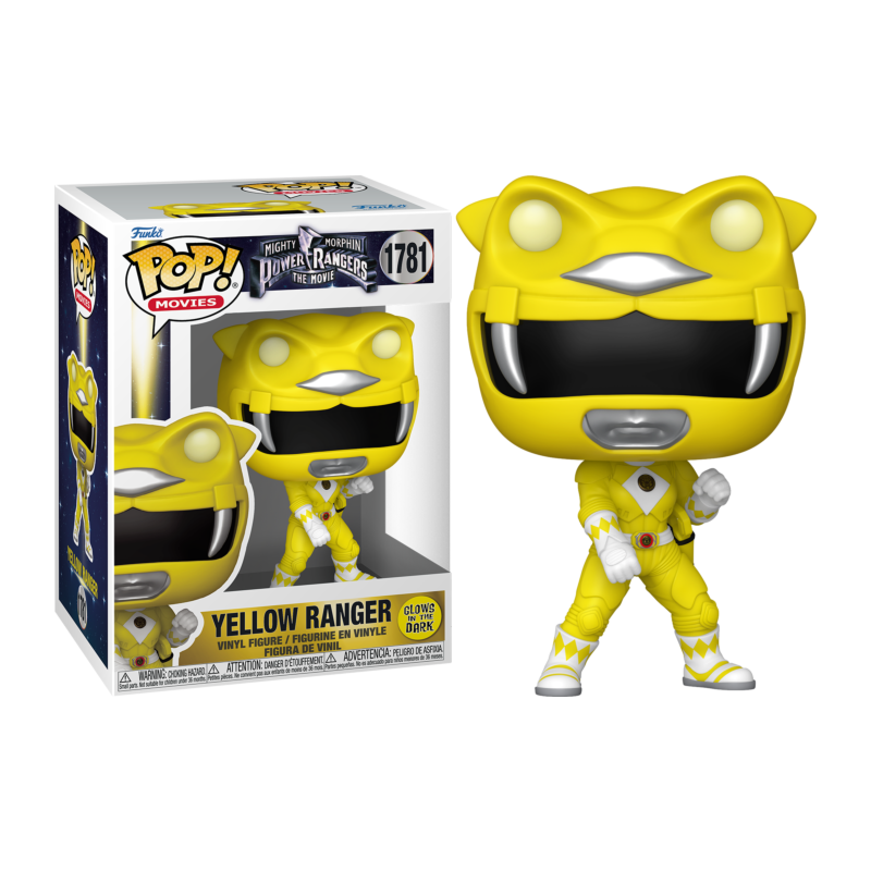 Funko Pop! Mighty Morphin Power Rangers: Yellow Ranger Glow-in-the-Dark 1781